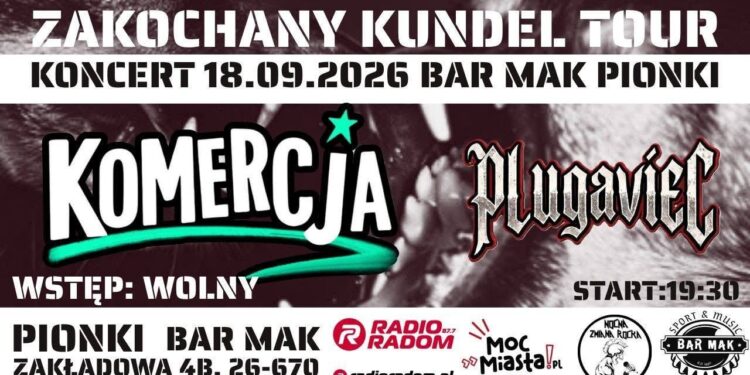 Pionki na inaugurację trasy Zakochany Kundel Tour