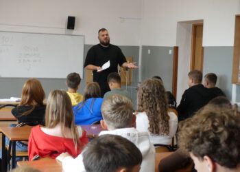 Młodzież z Jastrzębii z dziennikarską ciekawością
