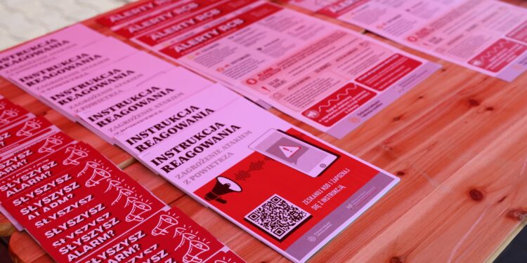 Ćwiczenia z alarmowania ludności na Mazowszu