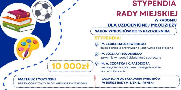 Stypendia dla młodych radomian!
