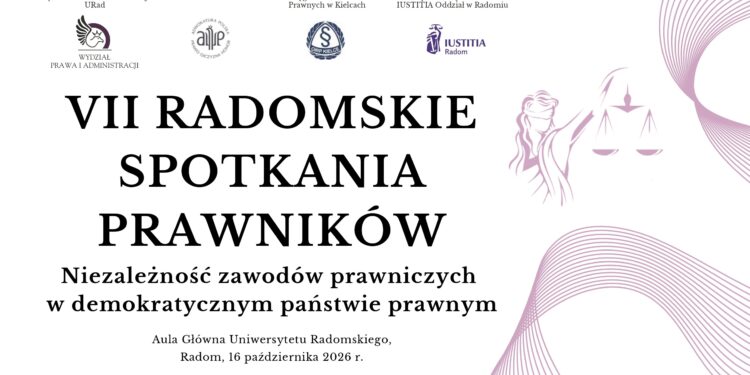 Niezależność zawodów prawniczych tematem konferencji w Radomiu