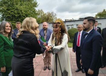 Jej Wysokość z wizytą w Radomiu. Spotkała się z uczniami i przedstawicielami biznesu