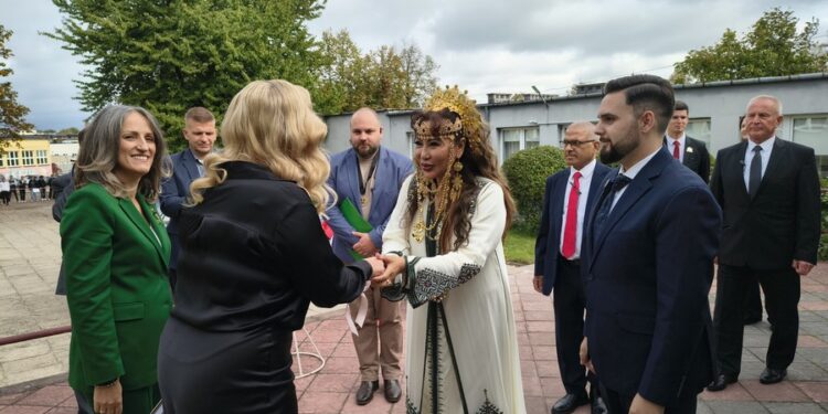 Jej Wysokość z wizytą w Radomiu. Spotkała się z uczniami i przedstawicielami biznesu